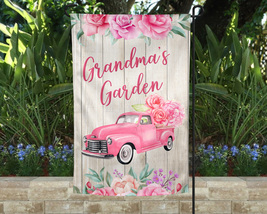 Grandma&#39;s Garden Flag, 12 x 18, Decorative Garden Flag - £12.58 GBP