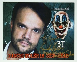 Pancho Moler Signed 8x10 Photo Actor Rob Zombie Film 31 Autographed Personalized - £31.64 GBP