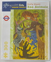 Shafig Shawki Zoo Animals 300 Piece 18&quot; x 24&quot; Puzzle - BRAND NEW / SEALED - $25.00