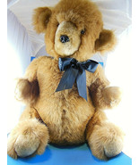 Teddy Bear Falco Plush N Stuff Vintage 1977 Large 19 inch Golden Brown - $22.17