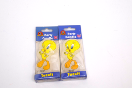 Lot of 2 Vintage 1998 Cake Mate Looney Tunes Tweety Bird Candle Cake Topper - £10.04 GBP