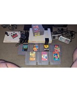 1985 Original NES Nintendo System Console 10 Games (4 Don&#39;t Work) 3 Cont... - £171.26 GBP