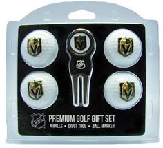  Las Vegas Golden Knights NHL (4) Regulation Size Golf Balls Divot Tool ... - $26.73