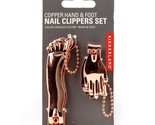 Kikkerland Hand &amp; Foot Nail Clipper Set - Copper - $5.95