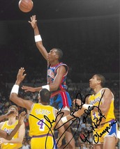 John Salley signed Detroit Pistons basketball 8x10 photo Proof COA autographed.. - £59.33 GBP