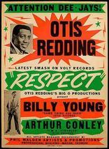Otis Redding - Respect - 1965 - Single Release Promo Poster - £26.43 GBP