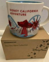 *Starbucks Disney California Adventure You Are Here Collection Mug NEW IN BOX - £35.80 GBP