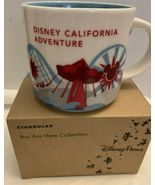 *Starbucks Disney California Adventure You Are Here Collection Mug NEW I... - £35.88 GBP