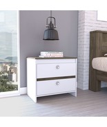 Moscow Nightstand, Two  Drawers, Superior Top - $206.38 CAD