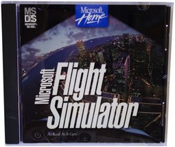 Microsoft Flight Simulator 5.1 Original Pc Video Game 90s Flying Sim 1995 Win 95 - £15.52 GBP