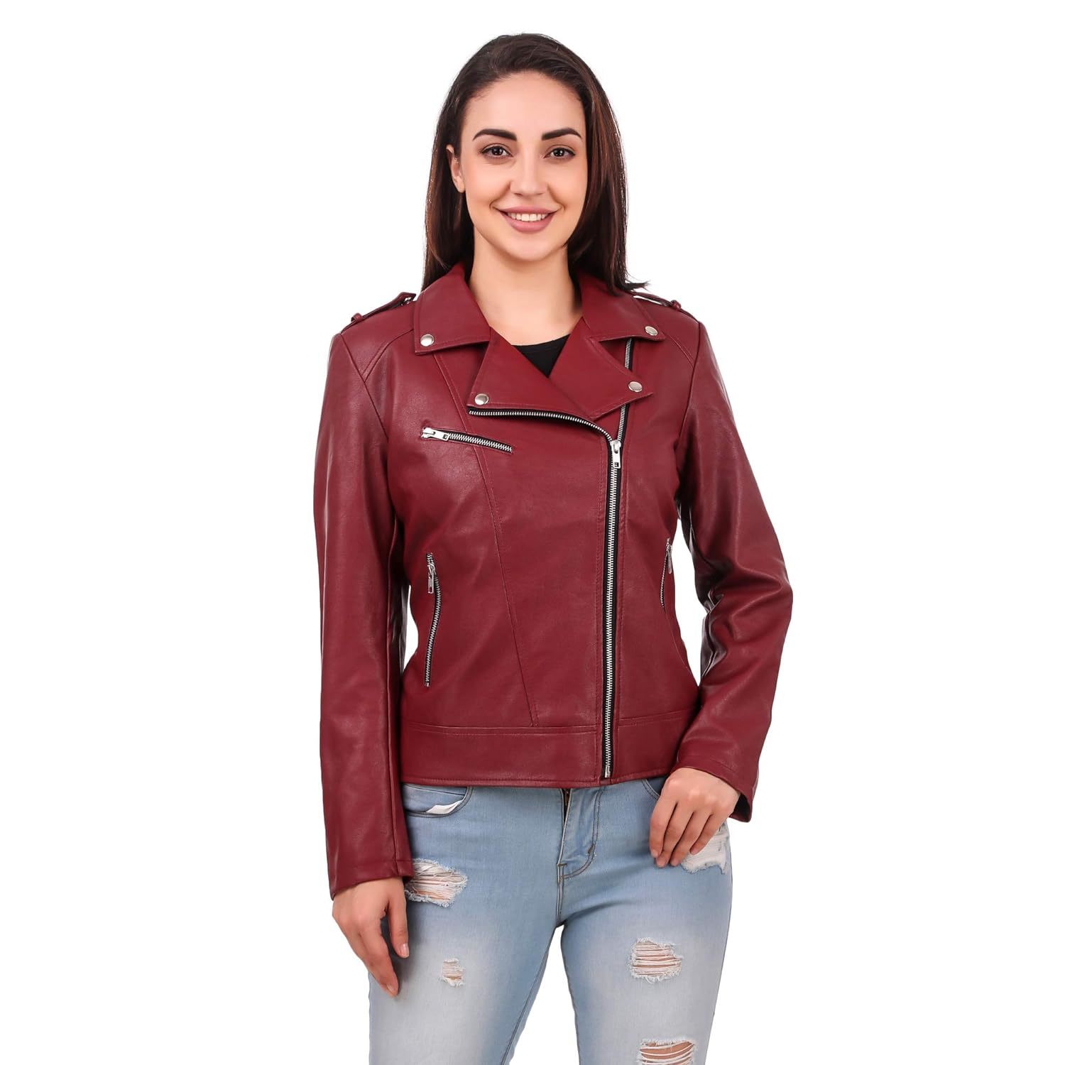 Primary image for Leather Retail Women & Girls Solid Regular Jacket