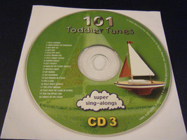 101 Toddler Tunes by Various Artists (CD, 2001) - Disc 3 Only!!! - £5.65 GBP