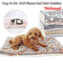 Pet Dog Bed Mat Self Warming Soft Flannel Pad Blanket Cat Bed Cushion Washable - £22.51 GBP