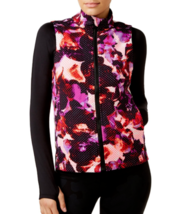 NWT Calvin Klein Performance Womens Printed Scuba Vest Large Pink - £34.35 GBP