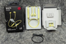 New Beats Flex Wireless Earbuds Magnetic Earphones - Yuzu Yellow MYMD2LL/A - $27.99