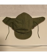 VTG Korean War US Military Army M-1951 OD Pile Field Cap Hat Ear Flap Ha... - $48.47