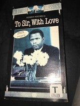 To Sir, With Love (VHS, 1998) - £3.64 GBP