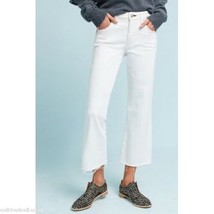AMO Mid-Rise Cropped Flare Jeans $250 Sz 29 - NWT Anthropologie  - £100.66 GBP