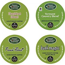 Green Mountain Regular Coffee Variety Pack 22 to 132 Keurig K cups Pick Any Size - $22.89+