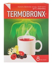 Termobronx powder - hot drink, from cold and flue 8 packets - £15.97 GBP