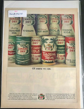 Vintage Print Ad CANADA DRY &quot;Of course we can.&quot; Art Poster For Framing - £4.89 GBP
