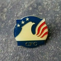 CFC Combined Federal Campaign Patriot Charity Stars Eagle Souvenir Lapel Hat Pin - £5.58 GBP