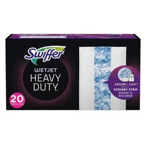 one pack - Swiffer WetJet Heavy Duty Mopping Pad Refills, 20 Ct ea - £20.23 GBP