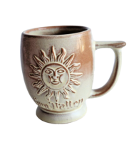 Vintage Sun Valley Frankoma Art Pottery Coffee Mug Cup Sunshine - £23.37 GBP