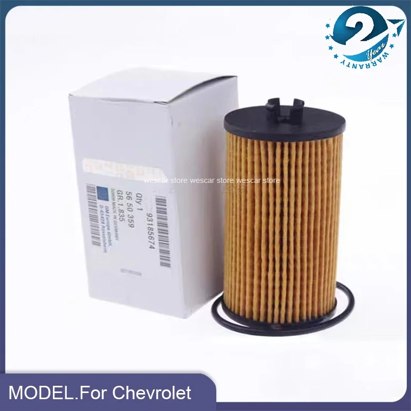 1/2/4pcs Car Original Oil Filter OEM 93185674 for Chevrolet Cruze Trax Orlando - £12.24 GBP+