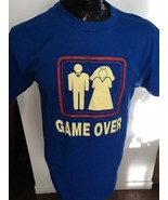 Adult Game Over Marriage T-shirt Large - $9.87