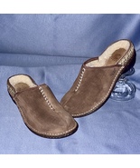 UGG Chocolate Brown Suede Slip-On Mule Clog KOHALA S/N 5177, Women Size ... - £46.99 GBP