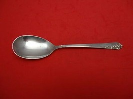 Damask Rose by Oneida Sterling Silver Casserole Spoon 8 1/4&quot; Serving All-Silver - £107.58 GBP