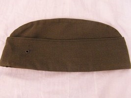 Usmc Cap Alpha Green Shade 2241 Garrison Military Dress Hat Cover Cap Size 6 3/4 - $32.39