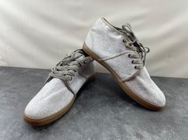 Vans Women 11 M Camryn  Shoes Gray Canvas Skateboard High top Casual Sne... - $37.54 CAD