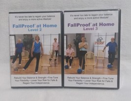 Stay Active and Confident with FallProof at Home Level 2 &amp; 3 (DVD, New, Sealed)! - £16.78 GBP