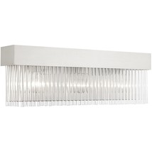 Livex Lighting 15713-91 3 Light Brushed Nickel Bath Vanity - £299.59 GBP