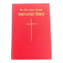 The New Saint Joseph Simplified Bible The Heart of the Bible Hardcover 1963 - $9.99