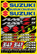 D'COR Decal Sheet 12mm Suzuki RMZ 40-40-100 - $21.95