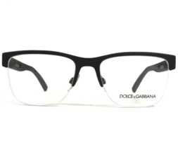 Dolce &amp; Gabbana Brille Rahmen DG 1272 1274 Brown Gummi Skin 53-18-145 - £91.37 GBP