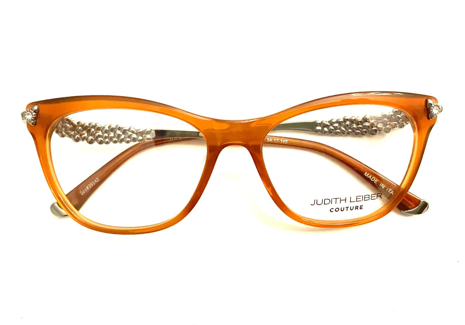 Judith Leiber Eyeglasses Couture Demure Wood 54-17-145 - $78.21