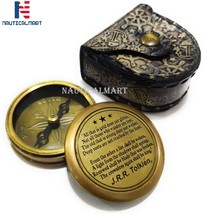 NauticalMart American Boy Scout Compass Antique Vintage Brass Compass - £25.17 GBP