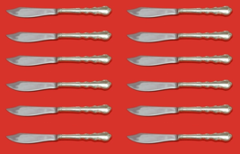Angelique by International Sterling Silver Fish Knife Custom Set 12pcs 8 1/4&quot; - £653.23 GBP