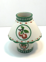 Candle Shade Candle Holder in Apple motif Please Read Description - £15.57 GBP