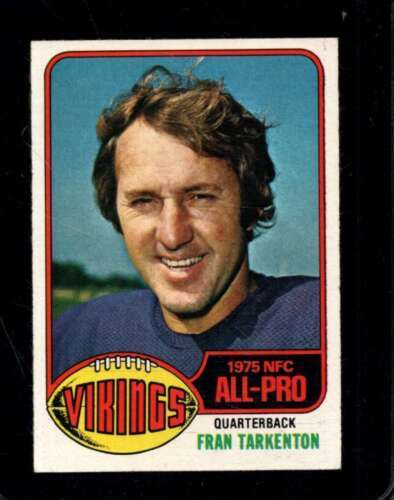 Primary image for 1976 TOPPS #500 FRAN TARKENTON EX VIKINGS HOF *X109449