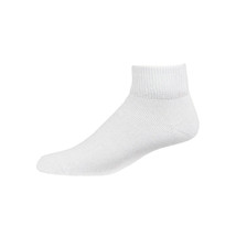 White Diabetic Socks for Men Ankle Socks - Set of 3 Pairs - Diabetic Foot Comfor - £11.54 GBP