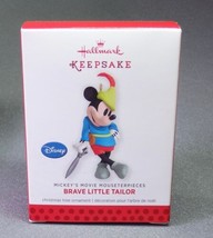 Hallmark 2013 Mickeys Movie Mousterpieces #3 Brave Little Tailor Mouse Ornament - £7.92 GBP