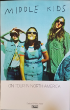 MIDDLE KIDS On Tour in North America 11&quot; X 17&quot; Promo Poster, New - £11.97 GBP