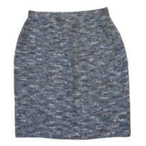 NWT St John Collection Pencil in Azure Black Boucle Tweed Pull-on Skirt 8 $650 - £77.85 GBP