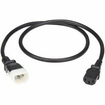 Eaton P005-E04 PDU POWER CORDS C13 P-LOCK C14 HEAVY-DUTY 15A 250V 14AWG ... - $29.93