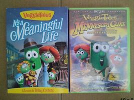 VeggieTales It's A Meaningful Life & Minnesota Cuke Search for Samsons Hairbrush - $17.59